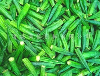 Okra vacuum fryer